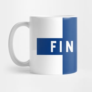 Finland flag Mug